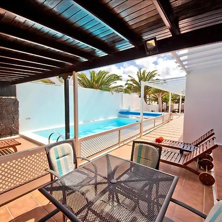 Great Luz De La Fragata 4 Bedrooms Private Pool Villa Costa Teguise